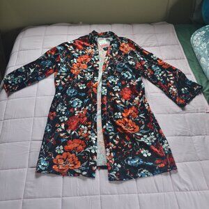 Velvet Floral Kimono (NWT)
